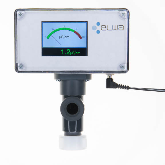 Front view with measuring cell