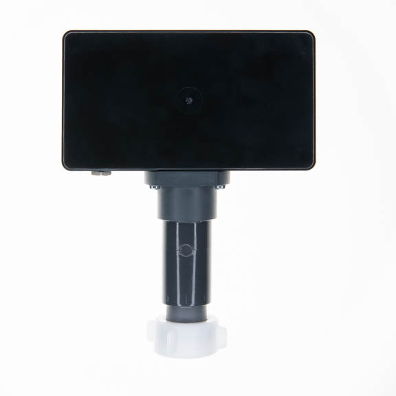 Rear view with measuring cell
