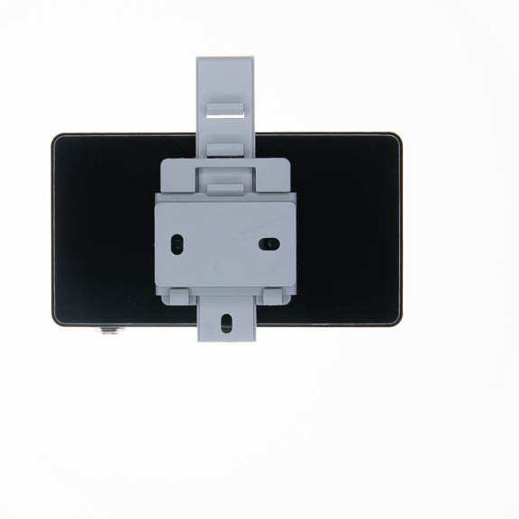 Rear view with wall mount